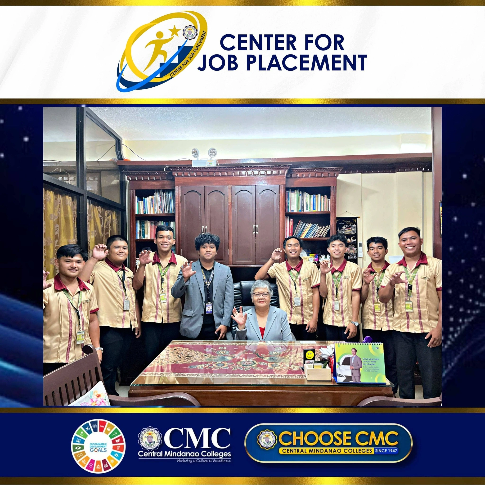 Central Mindanao Colleges Welcomes Interns from University of Southern Mindanao Kidapawan City Campus