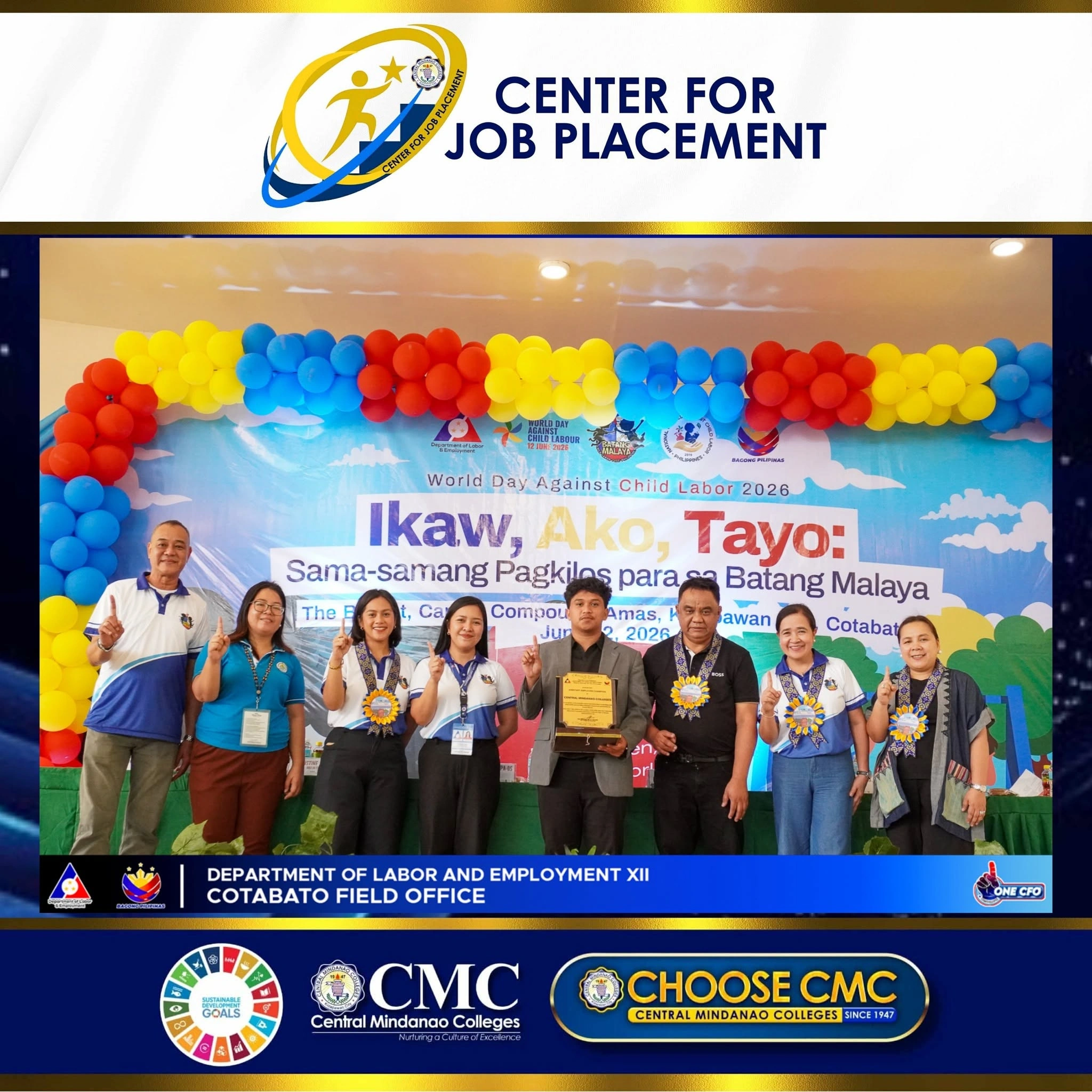 CMC Awarded JobStart Employer Champion Recognition