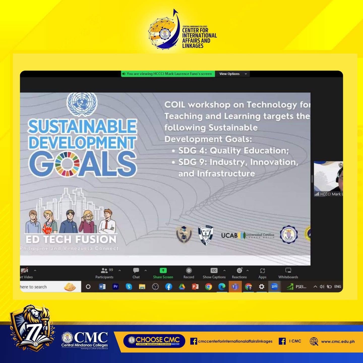 𝐂𝐌𝐂 𝐉𝐨𝐢𝐧𝐬 𝐆𝐥𝐨𝐛𝐚𝐥 𝐊𝐢𝐜𝐤𝐨𝐟𝐟 𝐟𝐨𝐫 𝐂𝐎𝐈𝐋 𝐏𝐫𝐨𝐠𝐫𝐚𝐦: 𝐄𝐦𝐛𝐫𝐚𝐜𝐢𝐧𝐠 𝐓𝐞𝐜𝐡𝐧𝐨𝐥𝐨𝐠𝐲 𝐟𝐨𝐫 𝐄𝐝𝐮𝐜𝐚𝐭𝐢𝐨𝐧 — photo 3