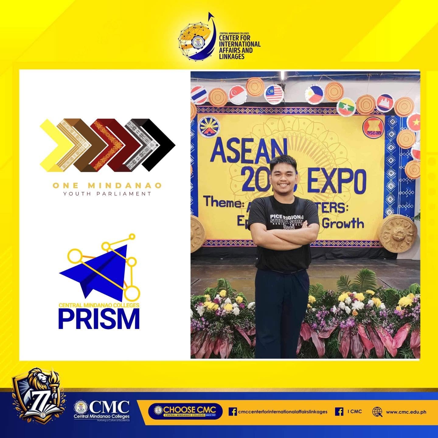 Central Mindanao Colleges Student Qualifies for 2nd Mindanao Youth Parliament