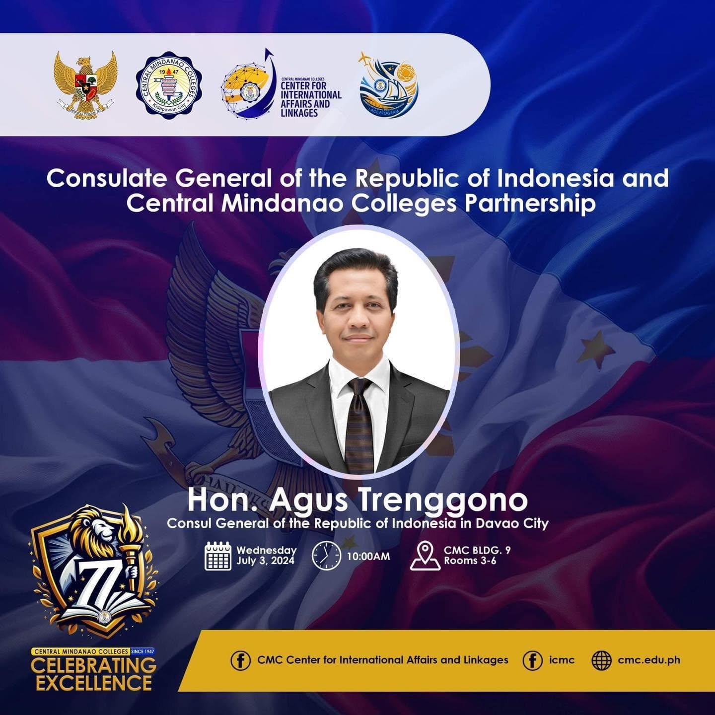 Central Mindanao Colleges Kidapawan City welcomes the Consulate General of the Republic of Indonesia — photo 6