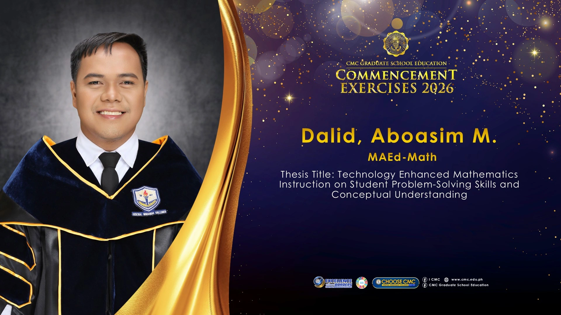 CMC GSE Celebrates 25 MAEd Mathematics Major Graduates at Commencement Exercises 2026 — photo 3
