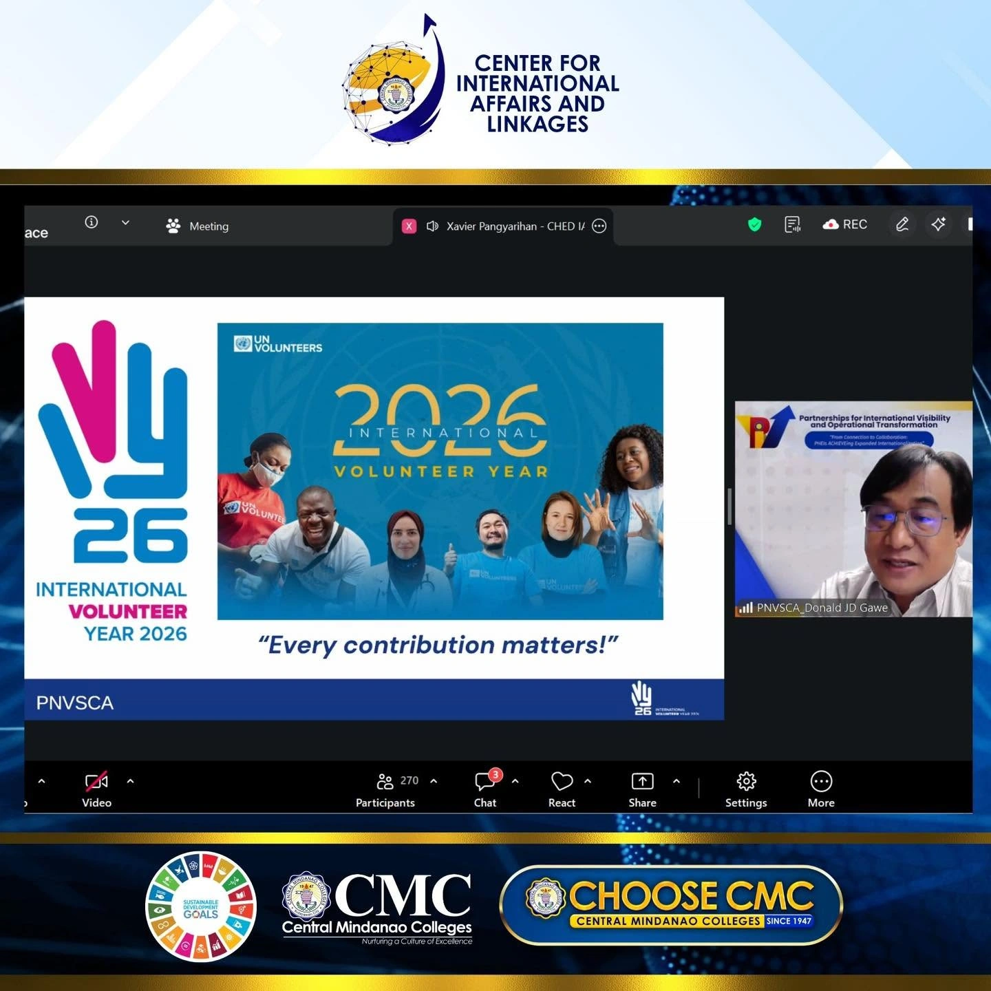 Building Stronger Global Connections: CMC Joins CHED Project PIVOT Session 3 — photo 4