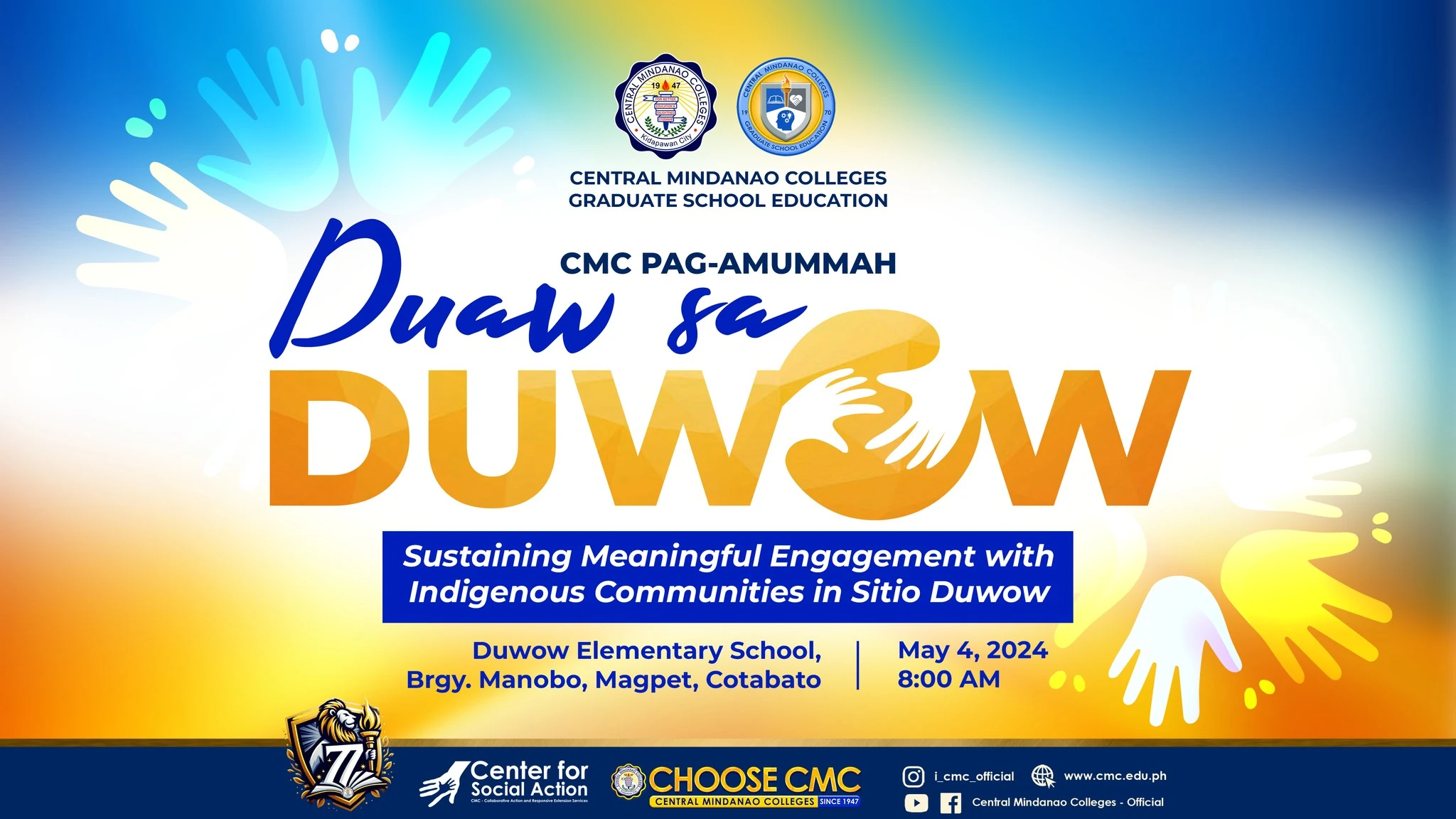 CMC GSESC Leads 'Duaw sa Duwow' Initiative