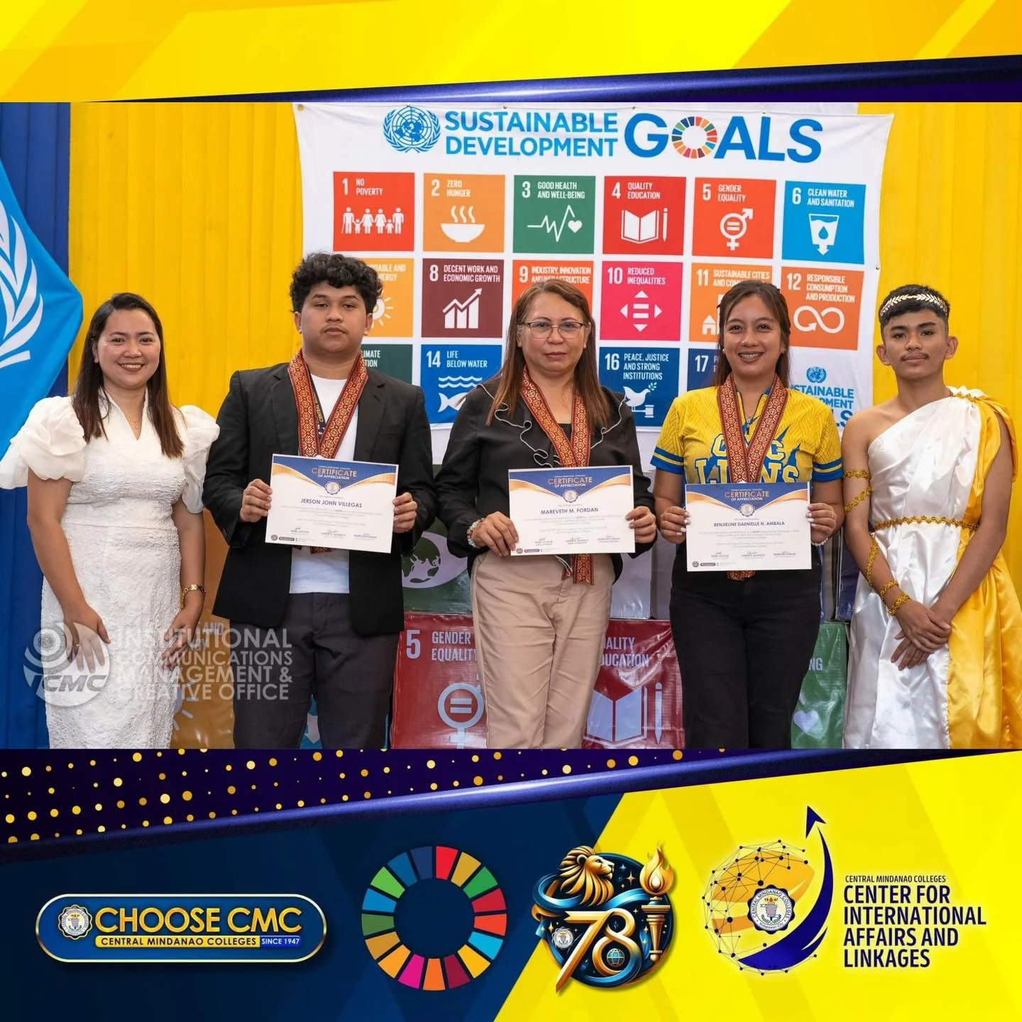 PANAGHIUSA: United Nations Month 2024 Launches at Central Mindanao Colleges