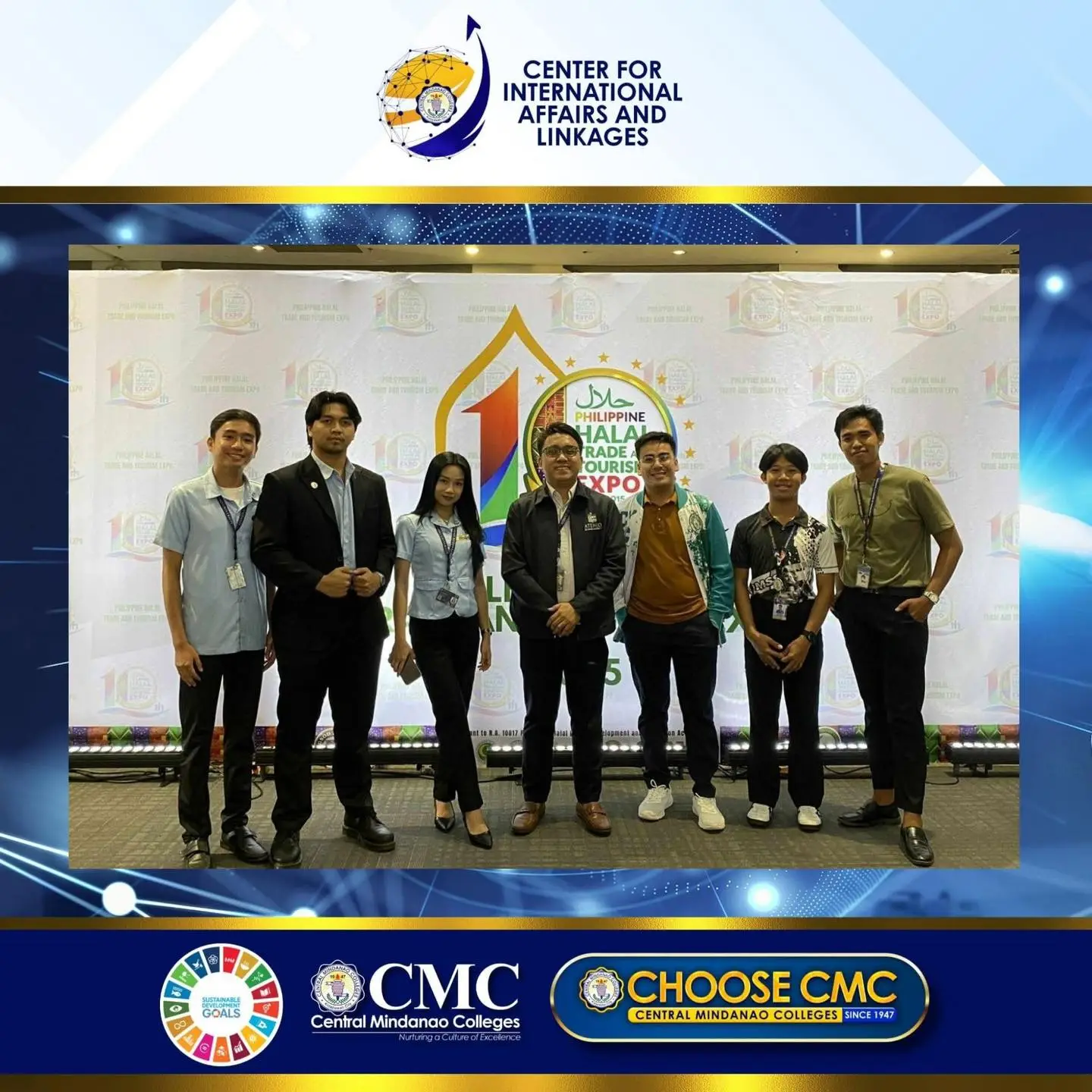 Central Mindanao Colleges Joins the Philippine Halal Trade and Tourism Expo 2025