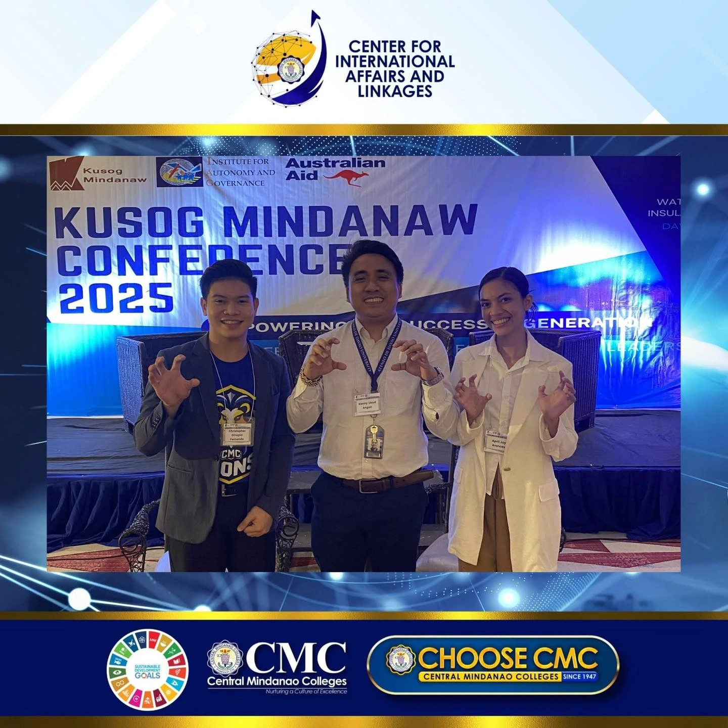 CMC PRISM Champions Youth Leadership at Kusog Mindanaw Conference 2025