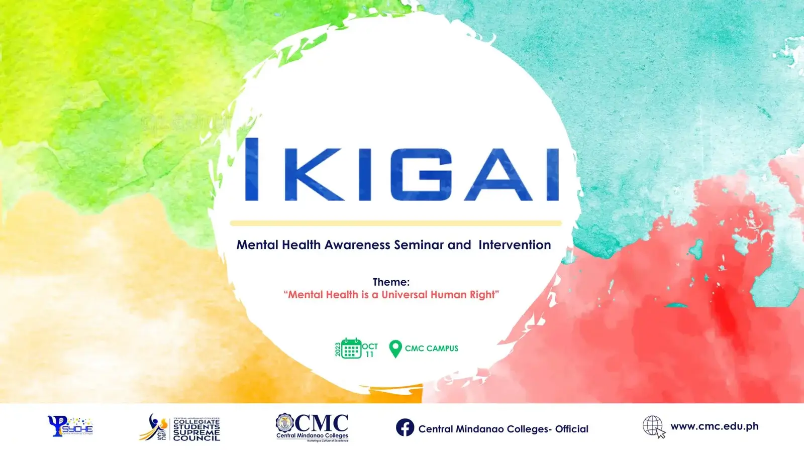IKIGAI | Mental Health Awareness Seminar and Intervention