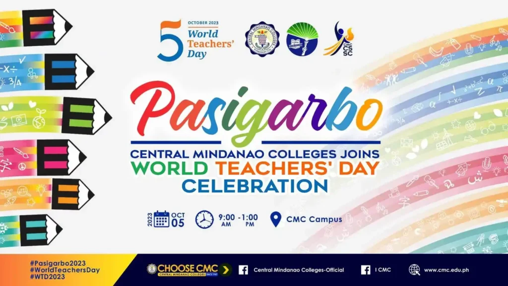 PASIGARBO: IN CELEBRATION OF THE WORLD TEACHERS’ DAY 2023