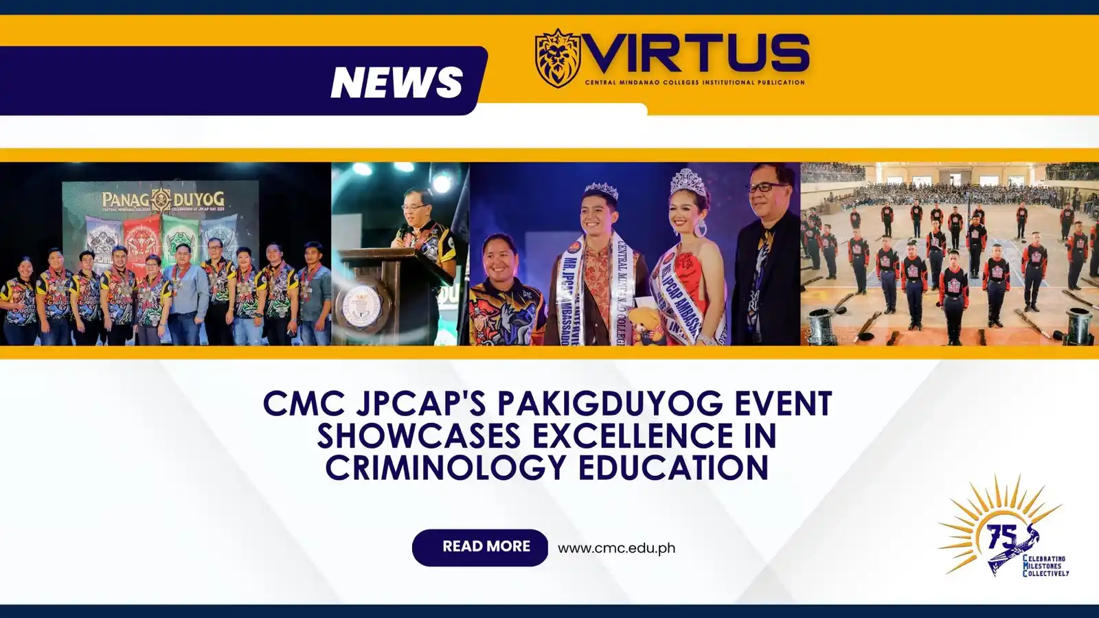 CMC JPCAP’s Panagduyog Event Showcases Excellence in Criminology Education