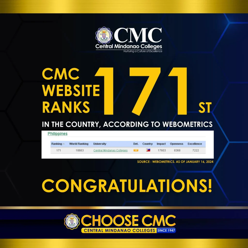 CMC Surges in Webometrics Ranking, Outperforms Regional Peers