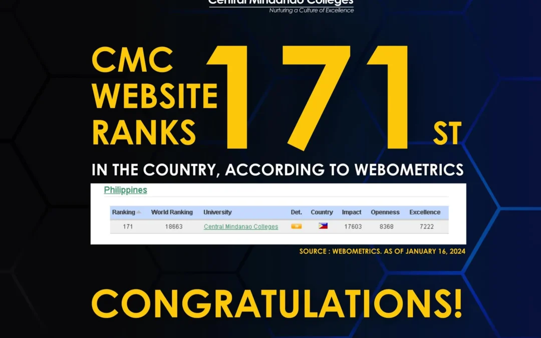 CMC Surges in Webometrics Ranking, Outperforms Regional Peers