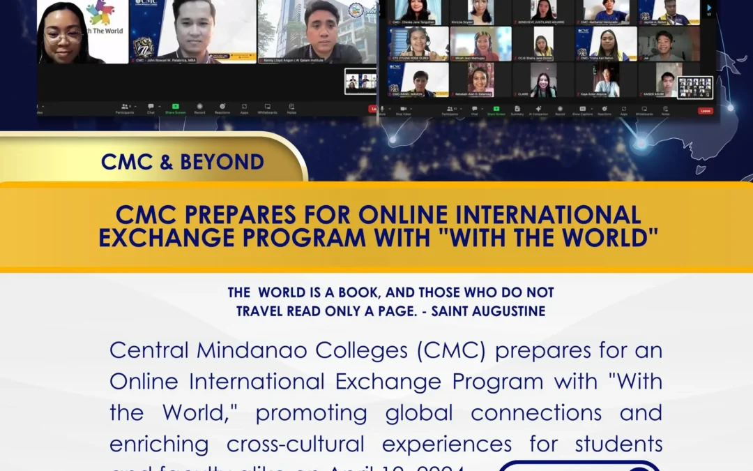 CMC Prepares for Online International Exchange Program with “With the World”