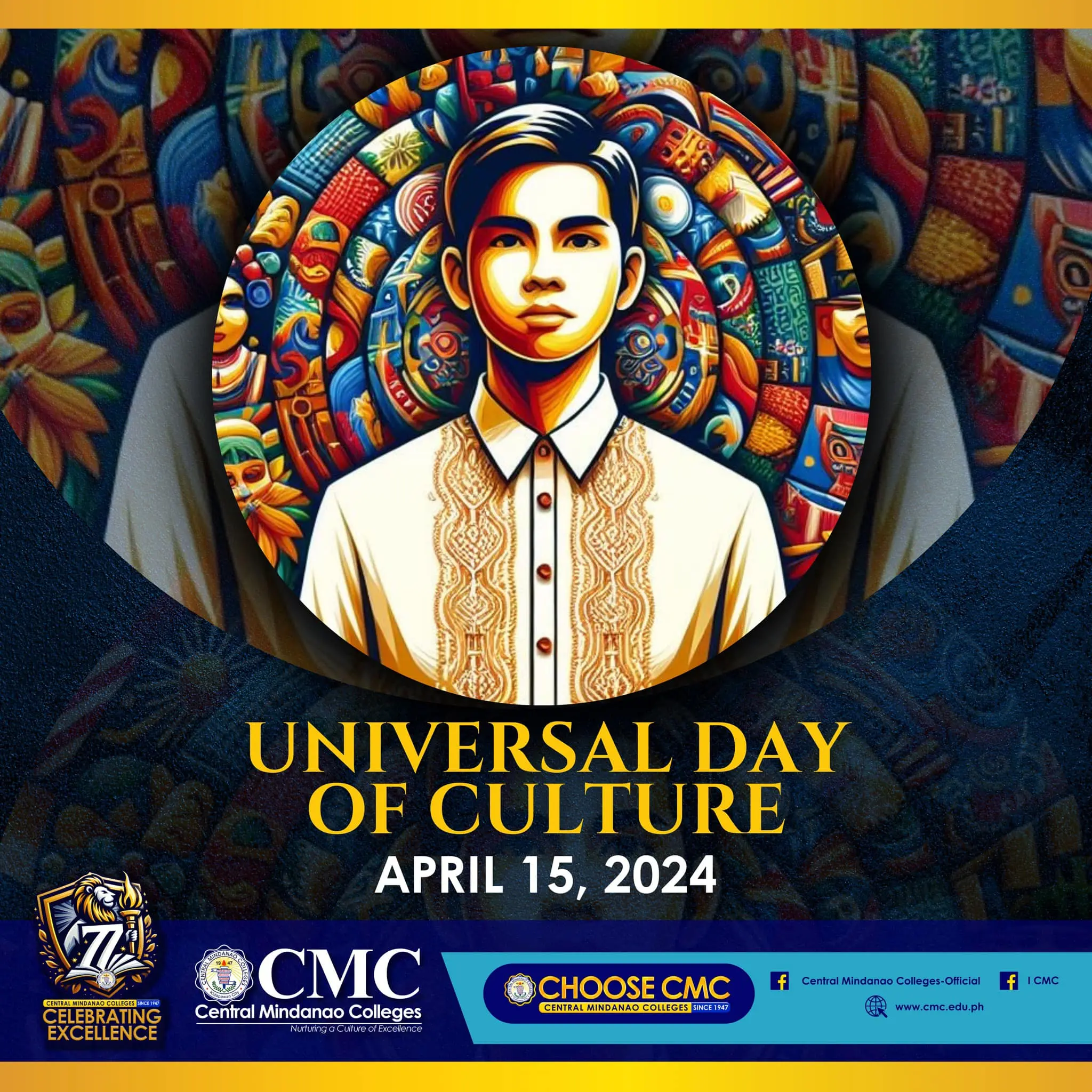 Central Mindanao Colleges joins in the commemoration of the Universal Day of Culture on April 14th